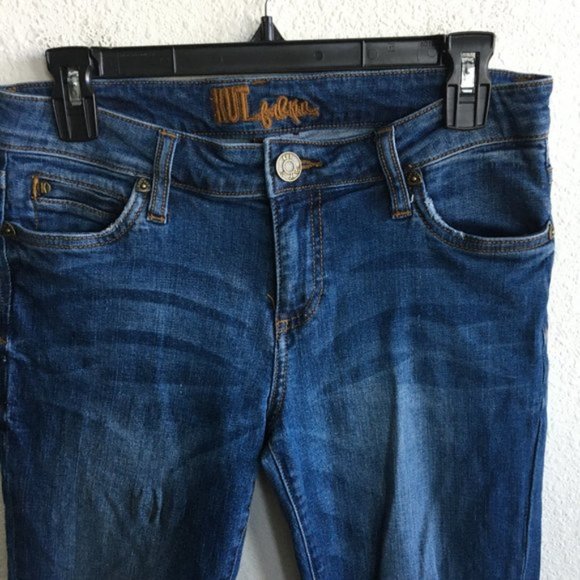 Kut from the Kloth Medium Wash Skinny Jeans Sz. 4 - Picture 4 of 14